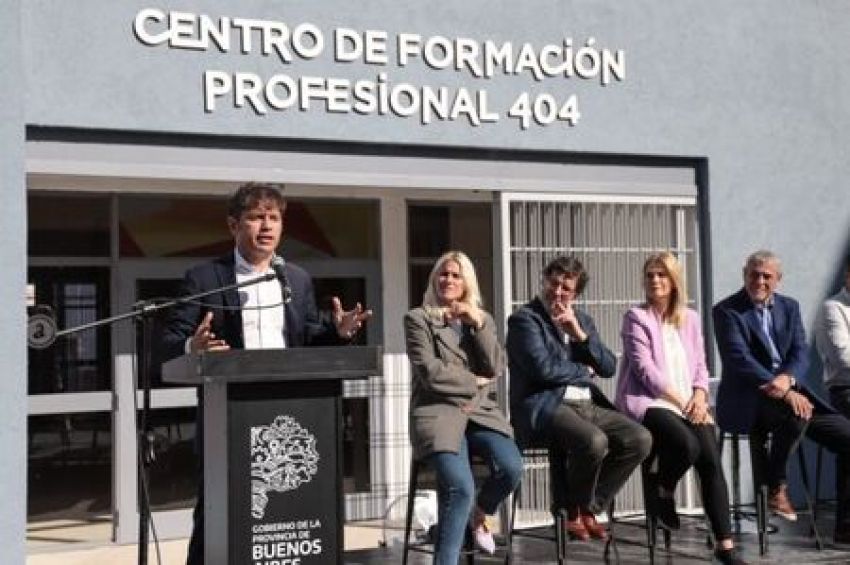 Axel Kicillof, Santiago Maggiotti y Jorge Ferraresi inauguraron obras en Wilde