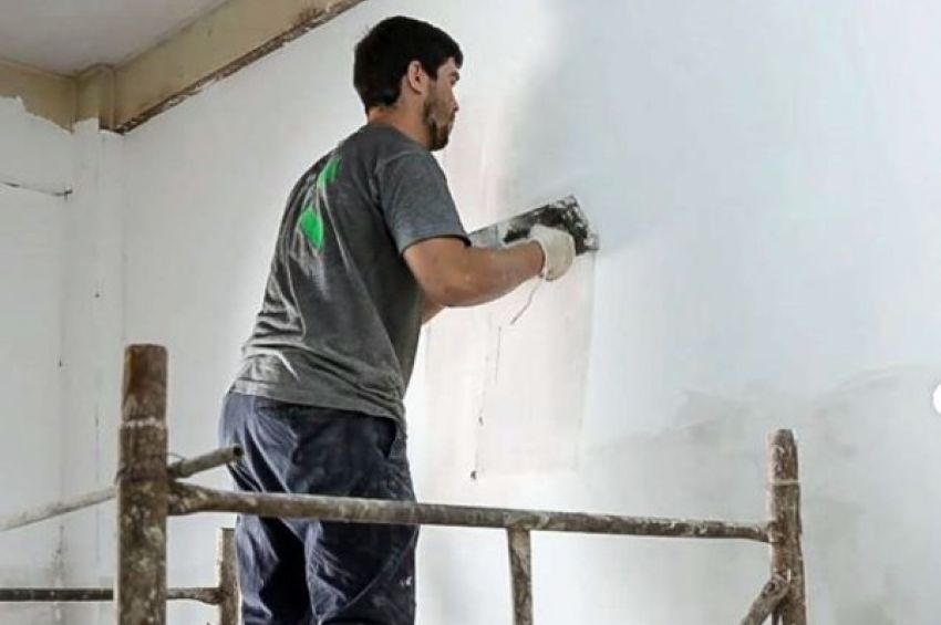 Realizan la remodelación integral del edificio del nuevo Registro Civil de Villa Domínico
