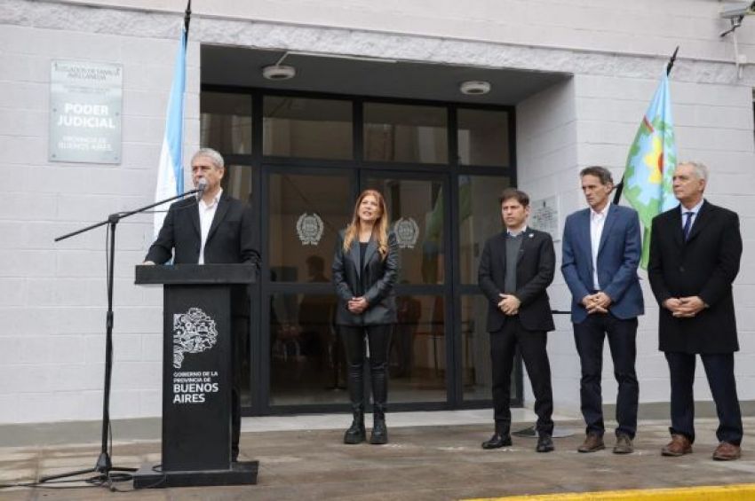 Kicillof y Ferraresi inauguraron tres nuevos Juzgados de Familia en Avellaneda