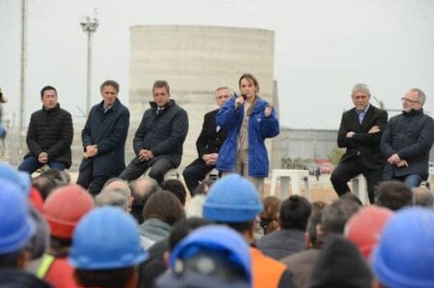 Presentaron la megaobra Sistema Riachuelo en Dock Sud