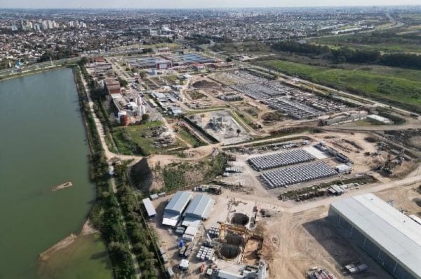 AySA anunció avances en la mega obra que beneficia a 2,5 millones de habitantes con agua potable