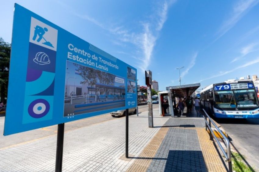 Lanús Gobierno anunció el inicio de las obras en el Centro de Transbordo de la Estación Lanús