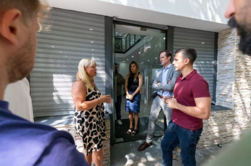 Lanús Gobierno avanza en la puesta en valor de la sede de Defensa del Consumidor de Lanús Oeste