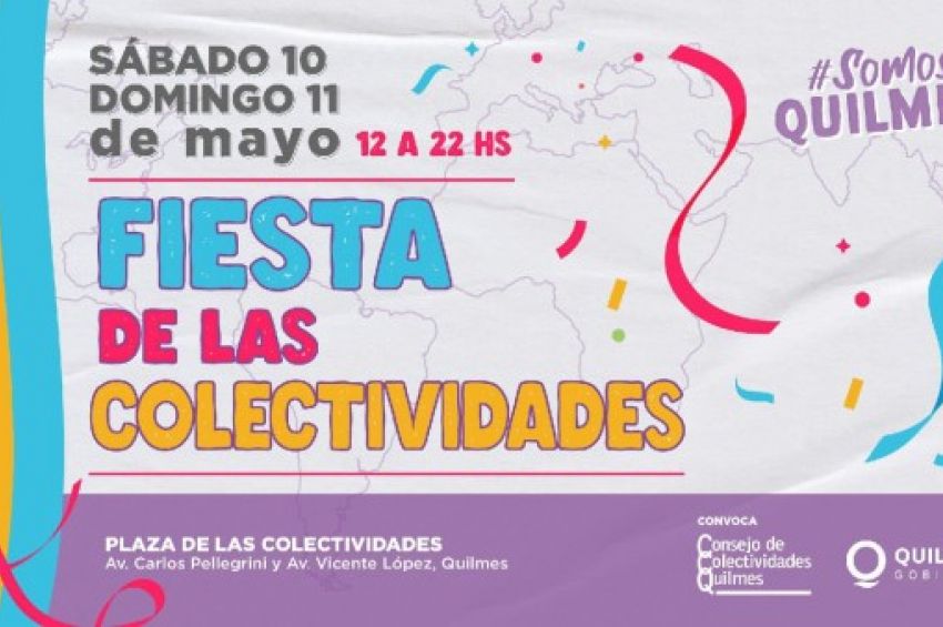 Nueva edición de la Fiesta de las Colectividades en Quilmes