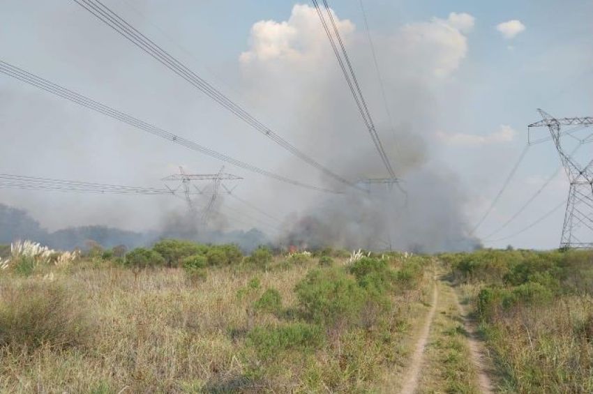 Un incendio de campos presuntamente intencional causó un corte masivo de energía en gran parte del país