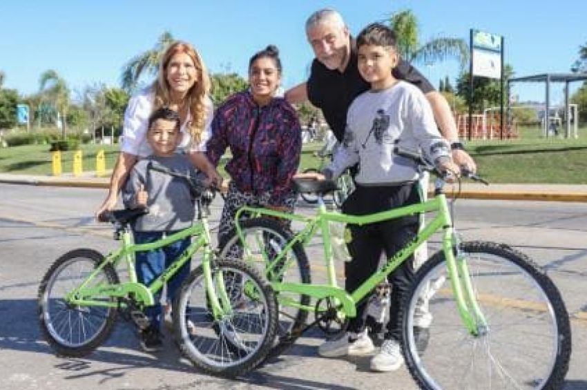 Más bicicletas para los niños y niñas de Avellaneda