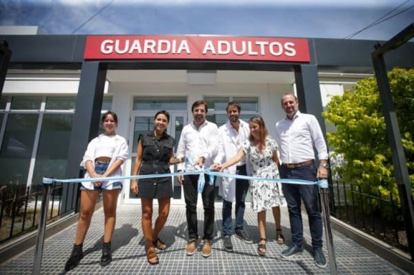 Mayra y el ministro Kreplak inauguraron la nueva guardia de adultos del Hospital Oller de Solano