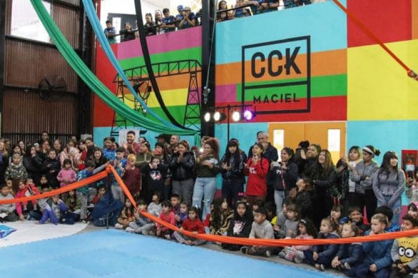 Comenzaron las actividades en el CCK Maciel