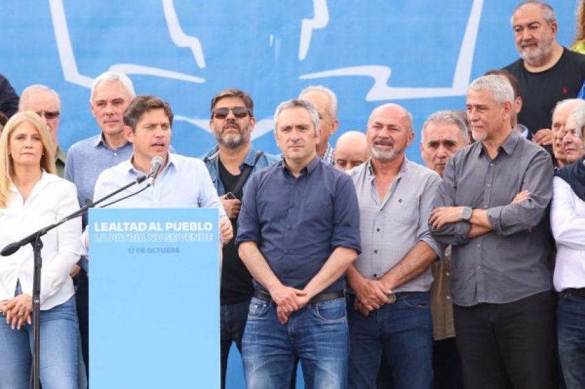 Kicillof: «Si algo quiere la derecha es vernos divididos»