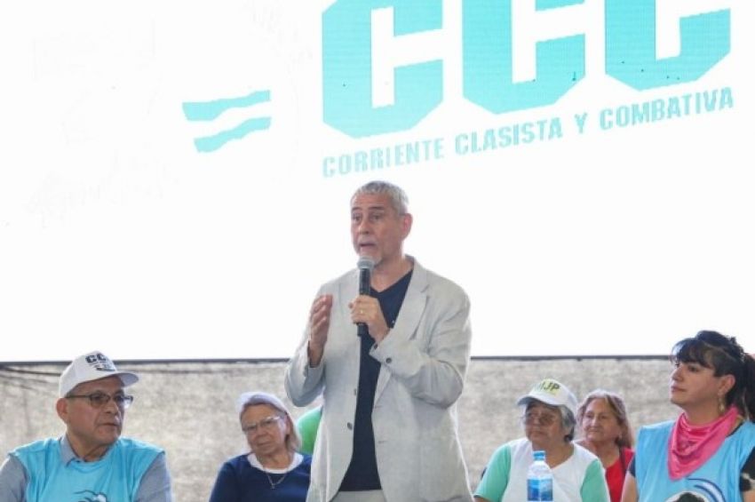 Ferraresi participó del acto por los 30 años de la Corriente Clasista y Combativa