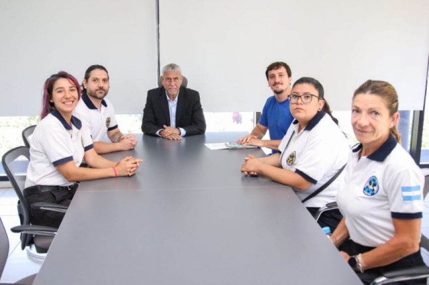 Ferraresi firmó un convenio con la Asociación Civil Cuerpo de Evacuación y Primeros Auxilios