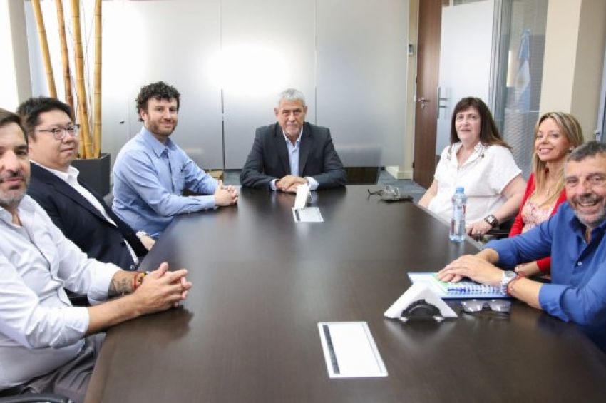 Ferraresi recibió al representante de la Cámara de Comercio de Guangdong, China