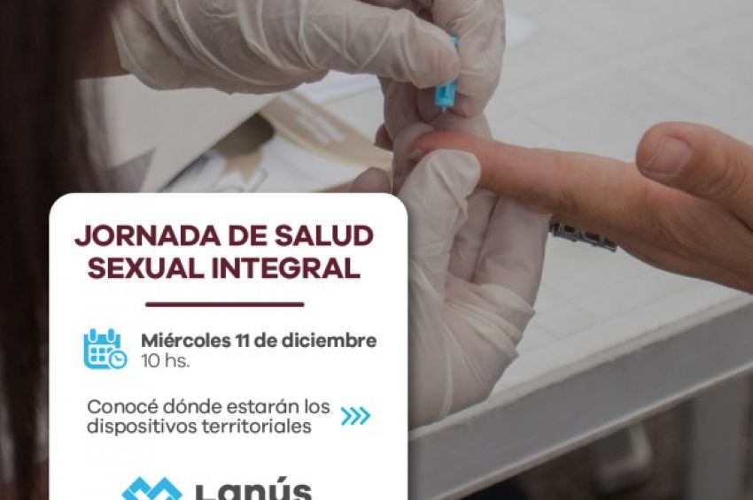 Lanús Gobierno realizará nuevas Jornadas de Salud Sexual en Monte Chingolo