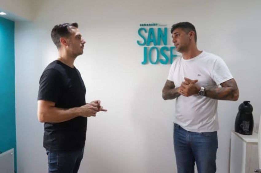 Julián Álvarez visitó el Centro Integral de Asistencia a las Adicciones «Programa San José»