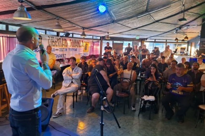 La Libertad Avanza de Avellaneda celebró el primer año de Milei en el gobierno