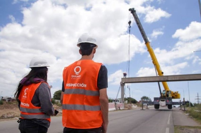 Avanza la obra de la nueva traza del Acceso Sudeste