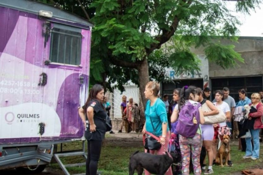 Nuevo operativo de zoonosis en Quilmes Oeste