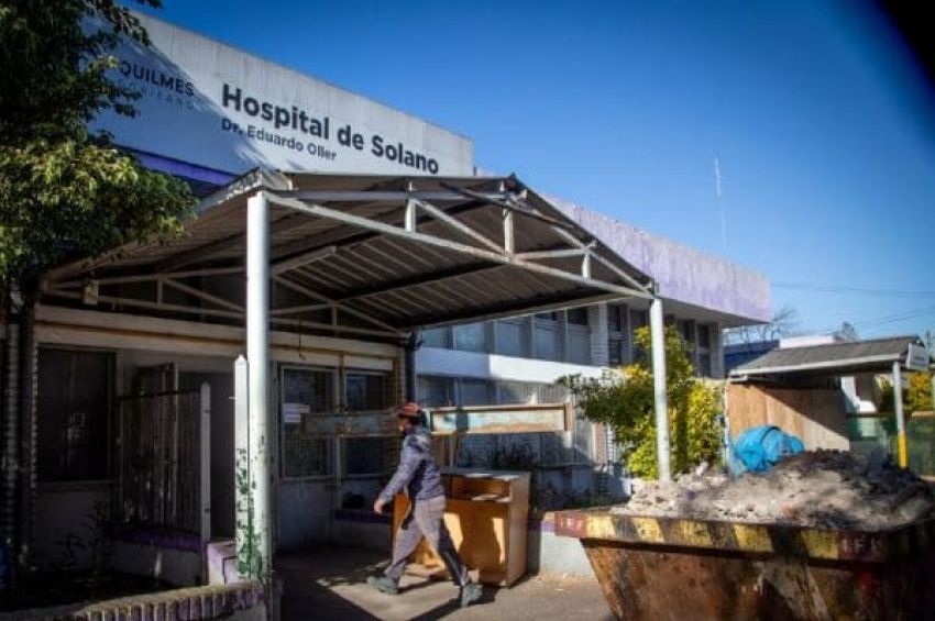 Comenzó la puesta en valor de la guardia del Hospital Oller de San Francisco Solano