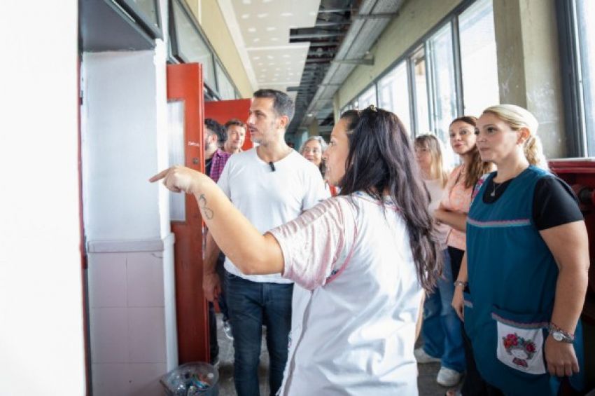Lanús Gobierno avanza con las obras en la Escuela Primaria Nº59 de Lanús Oeste