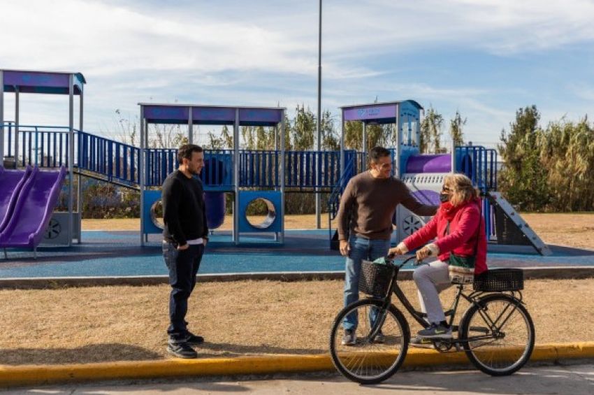 Lanús Gobierno terminó con la puesta en valor del Paseo de la Carbonilla