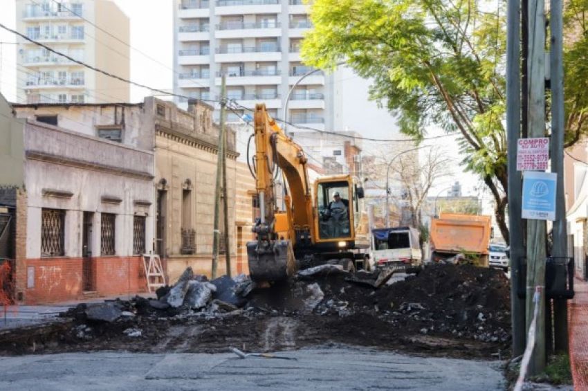 Lanús Gobierno puso en marcha la segunda etapa del Plan de Pavimentación en Lanús Este