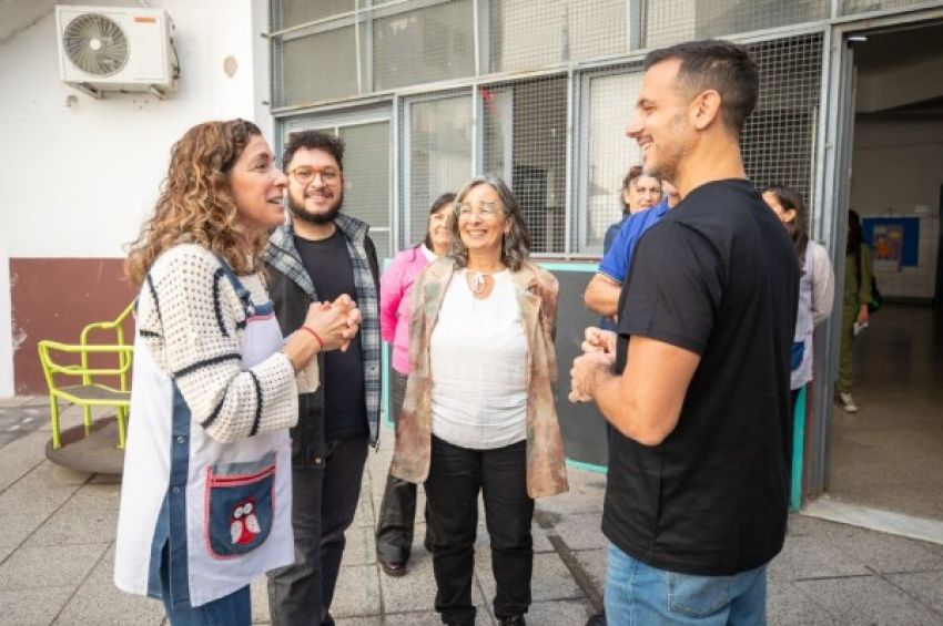 Lanús Gobierno avanza con el plan de obras de infraestructura en la Escuela Primaria N°9 y el Jardín de Infantes N°923