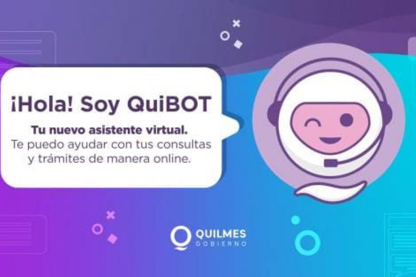 El municipio de Quilmes presentó QuiBOT, el nuevo asistente virtual para vecinos y vecinas