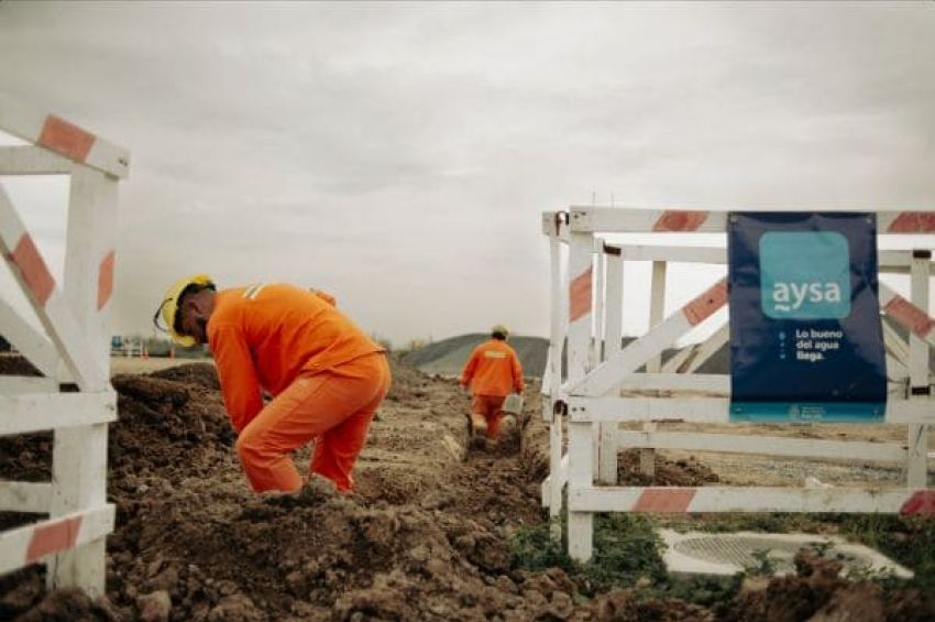 AySA avanza con la construcción de la megaobra «Sistema Berazategui», que beneficiará a 7 millones de habitantes
