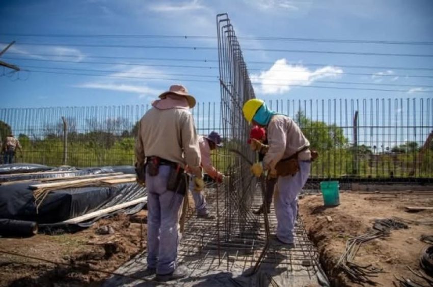 Continúan los trabajos para la construcción de la nueva Planta de Hormigón Municipal en Quilmes