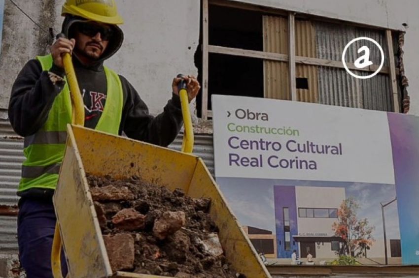 La Municipalidad de Avellaneda construye el Centro Cultural Real Corina