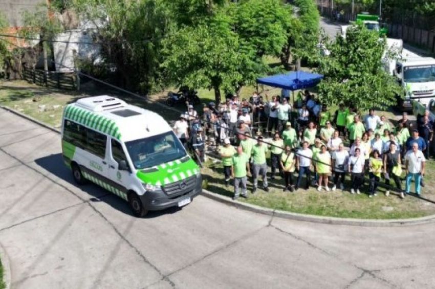 El municipio realizó una jornada de prevención contra el dengue en Villa Inflamable