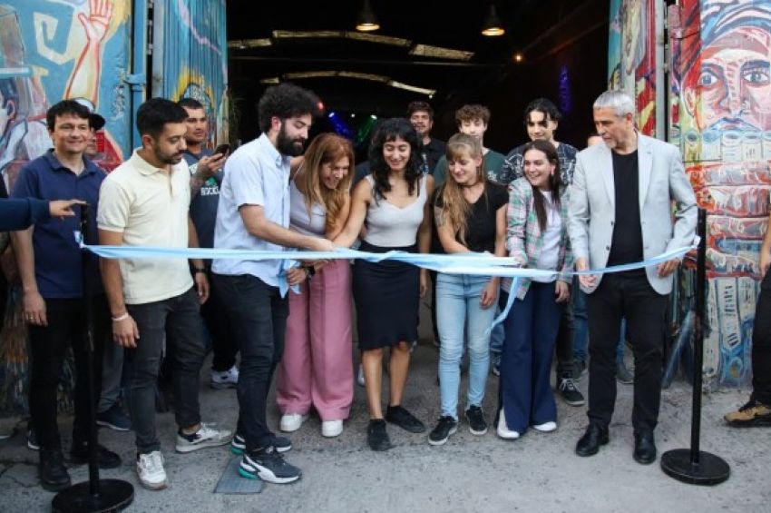 Ferraresi inauguró obras en el Galpón Cultural Mercedes Sosa