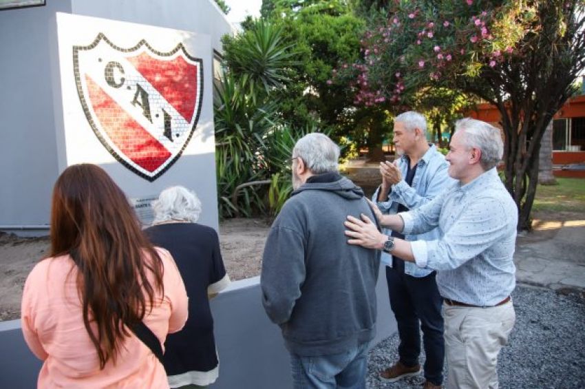 Ferraresi participó de un acto por los 43 años del Complejo Deportivo Avellaneda del Club Atlético Independiente
