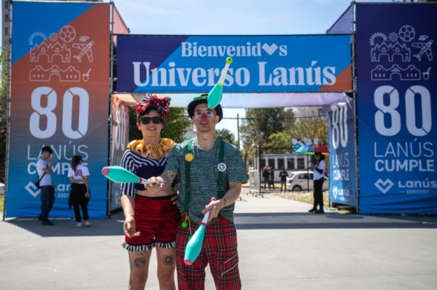El Municipio invita al segundo día de festejos de Universo Lanús por el 80° aniversario