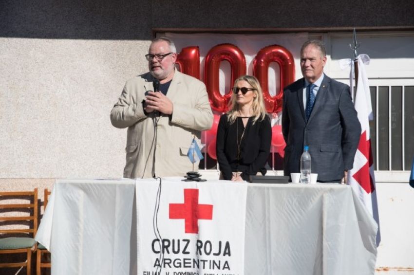 La Cruz Roja de Avellaneda celebra sus 100 años «de esperanza y solidaridad»