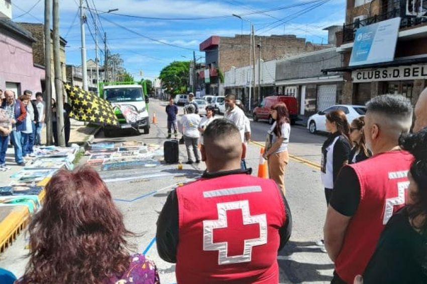 Homenaje a un joven voluntario de la Cruz Roja fallecido en un accidente