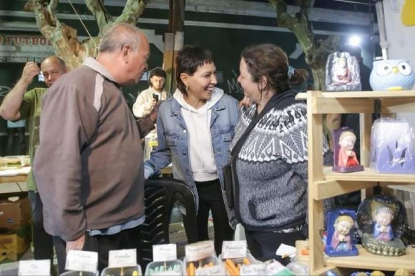 Mayra recorrió la 57º edición de los tradicionales Fogones de Bernal