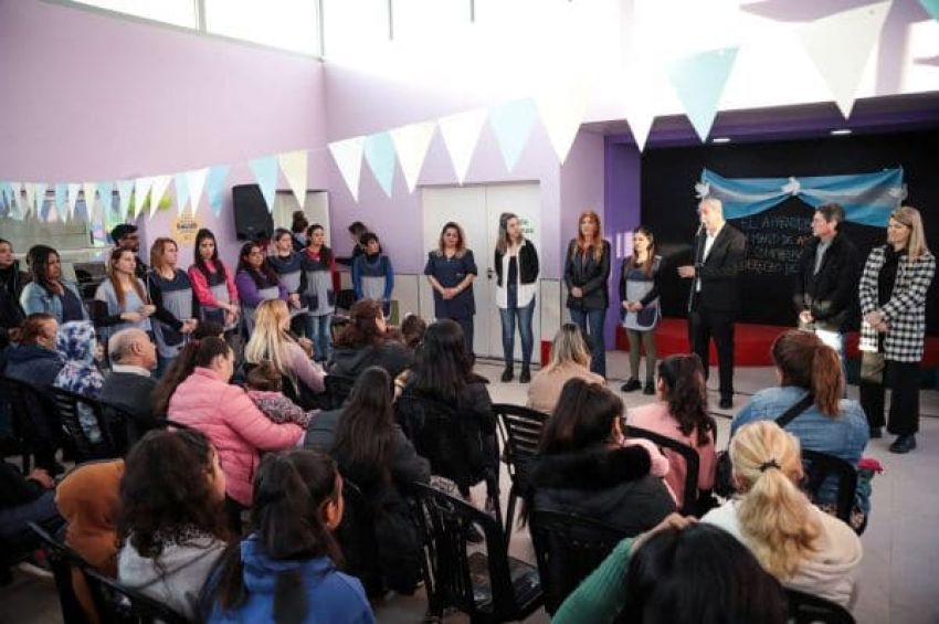 El intendente Ferraresi inauguró un nuevo Jardín Maternal Municipal