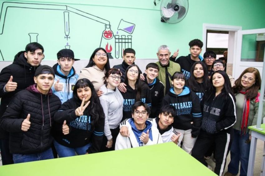 El municipio renovó los laboratorios de la ENSPA