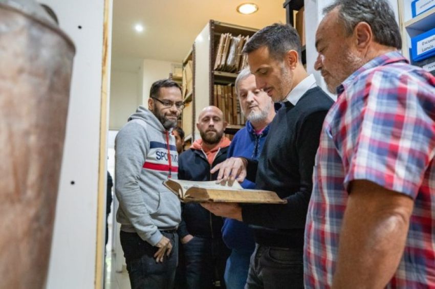 Julián Álvarez recorrió la obra integral del Museo Piñeiro