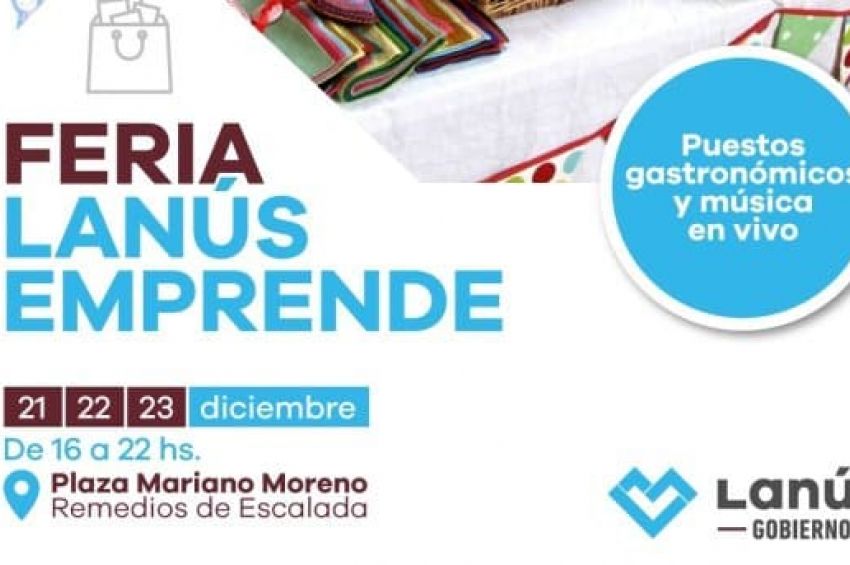 Feria Lanús Emprende en Remedios de Escalada