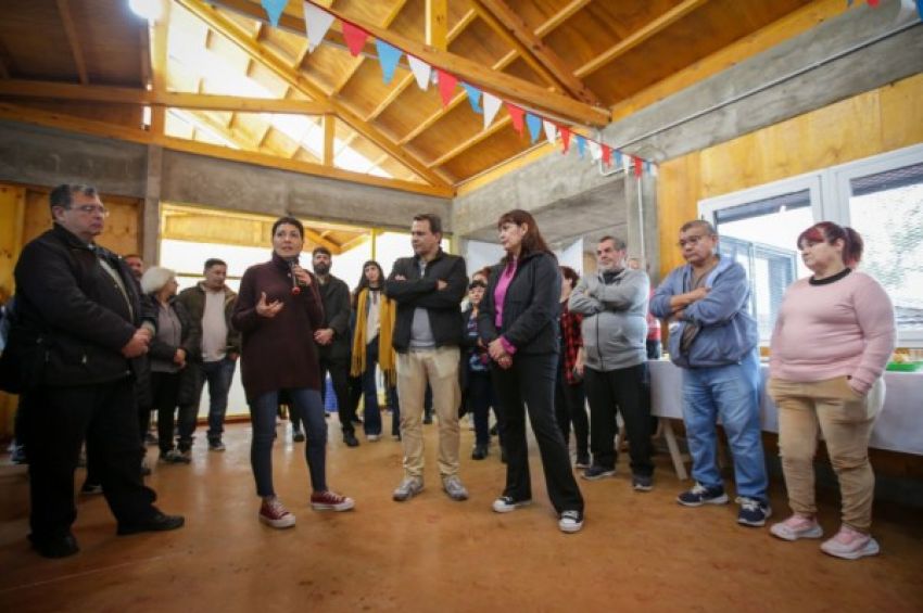Mayra participó de la inauguración de la obra de ampliación del centro comunitario San Francisco de Asís