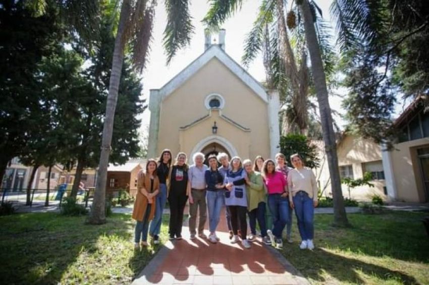 Mayra se reunió con autoridades de la Iglesia Evangélica del Río de la Plata