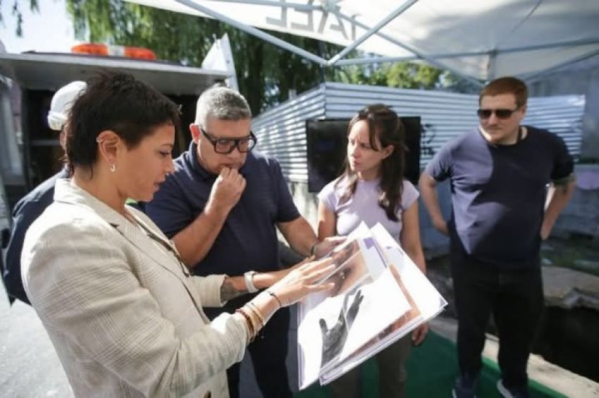 Mayra supervisó la desobstrucción de conductos pluviales en Ezpeleta