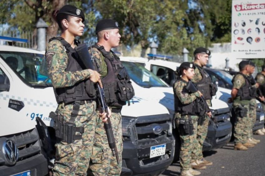 El municipio llevó a cabo un nuevo megaoperativo de saturación policial en Quilmes Oeste