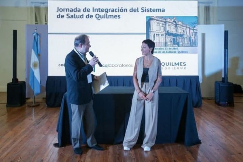 Mayra destacó la articulación público-privada en un encuentro de salud que reunió a profesionales de todo el país