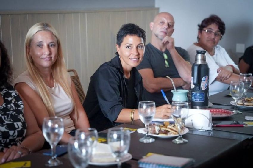 Mayra se reunió con emprendedores y productores para fortalecer la economía local