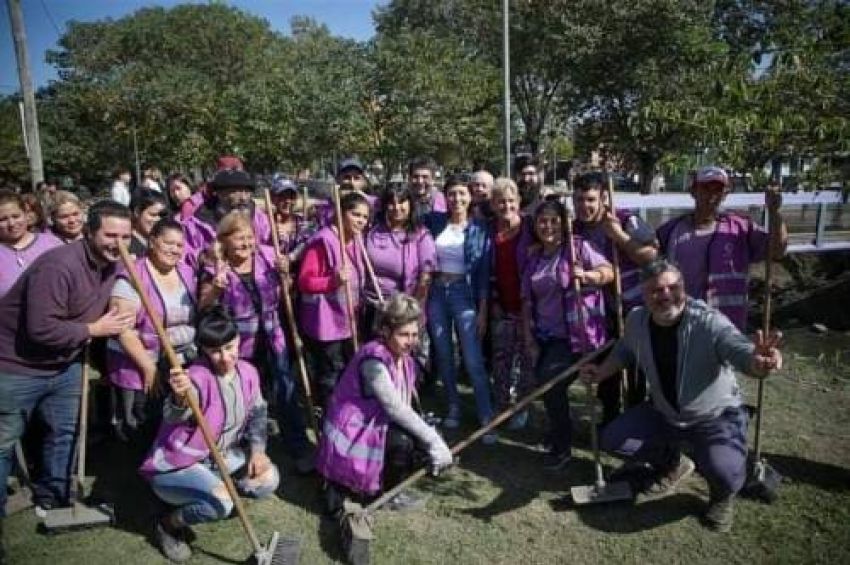 Mayra Mendoza: «Queremos seguir dignificando cada rincón de Quilmes»