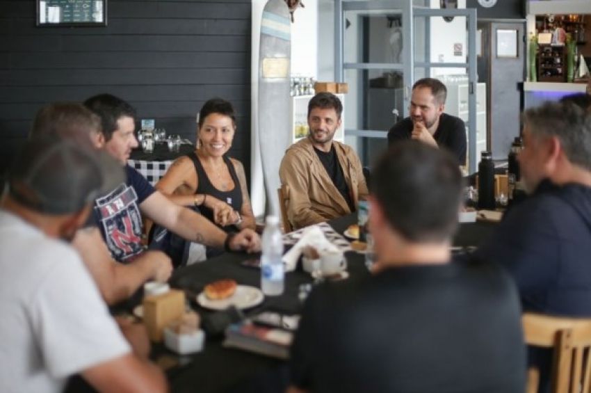 Mayra participó de la reunión por la organización de la 7ª edición de la Fiesta Anual de Kayakfishing