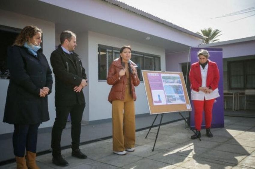 Mayra inauguró una sala maternal en la Secundaria Nº 2 y cuatro aulas en la Escuela Especial Nº 504